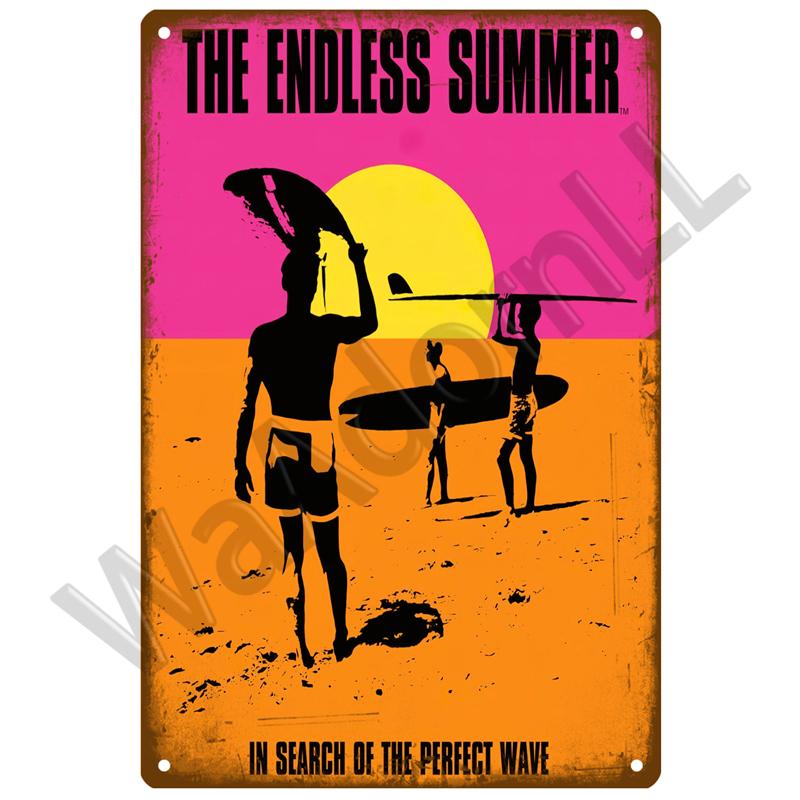 Пляжная жестяная табличка, металлическая табличка, винтажная летняя металлическая настенная табличка, пляжный декор для пляжного бара, пляжного домика, приморская декоративная тарелка