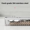 Rust Proof Hanging Cutlery Holder Stainless Steel Cutlery Drainer Rack  Kitchen Use