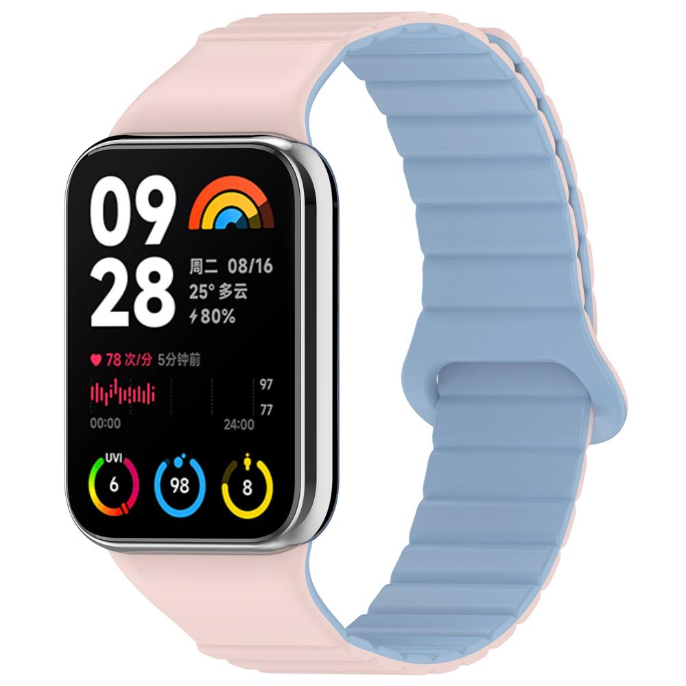 Silicone Strap For Mi Band 8 Pro Smart Watch Band Magnetic Loop Replacement Bracelet For Xiaomi Mi Band 8 Pro Wristband Correa