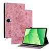Для OnePlus Pad Lite/Oppo Pad SE Чехол Держатель для карт Кожаная крышка с защитой от царапин Отпечаток розы