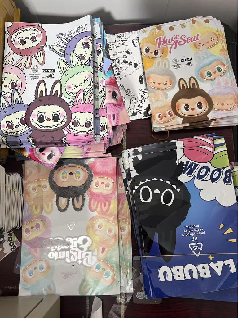 Spot Labubu Doll Third Gen Plush Pendant Vinyl Series Blind Box