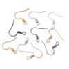 100/200Pcs 19x19mm Irony Charm Findings Earrings Clasps Hooks Fittings DIY Jewelry Making Accessories