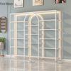 Elegant Display Stand: Nail Art and Skincare Storage Rack for Beauty Salons