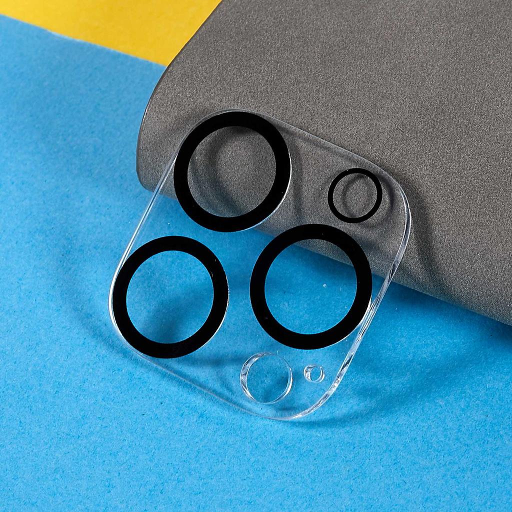 Защитное стекло для камеры iPhone 15 Pro/15 Pro Max Сверхпрозрачная пленка для объектива телефона