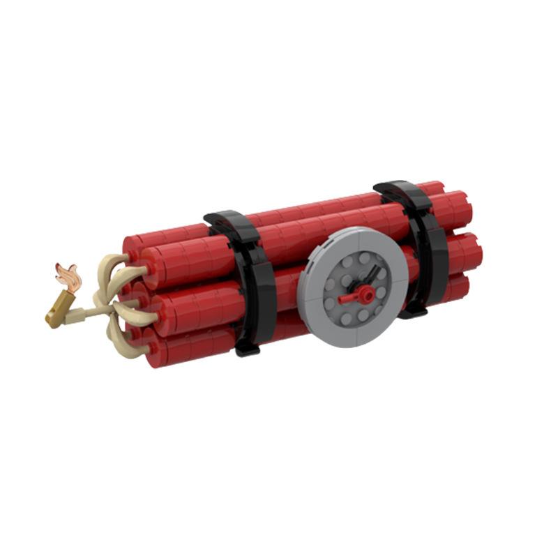 Таймер с бомбой из строительных блоков, модель взрыва, сборная игрушка, совместимый набор мелких деталей