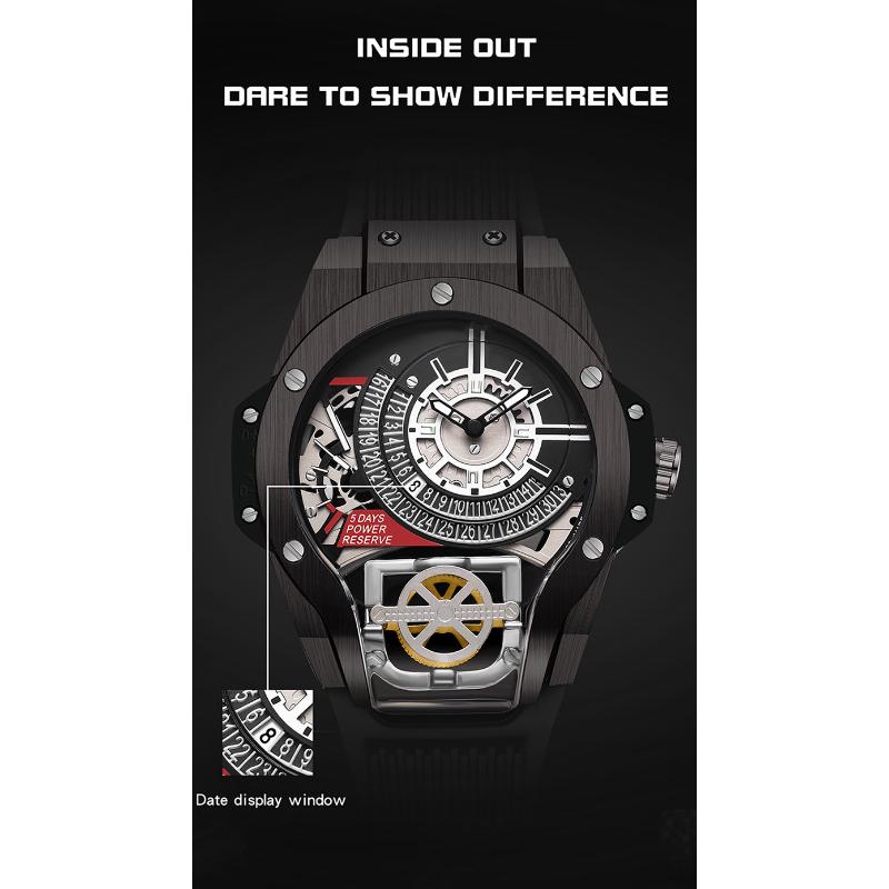 SANDA Новые мужские часы World of Warcraft Drive, модные сионатологические часы с календарем и ночным светом