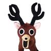 Horror Elk Owl Game Plush Figure Doll For Halloween Decor And Collectible Fans