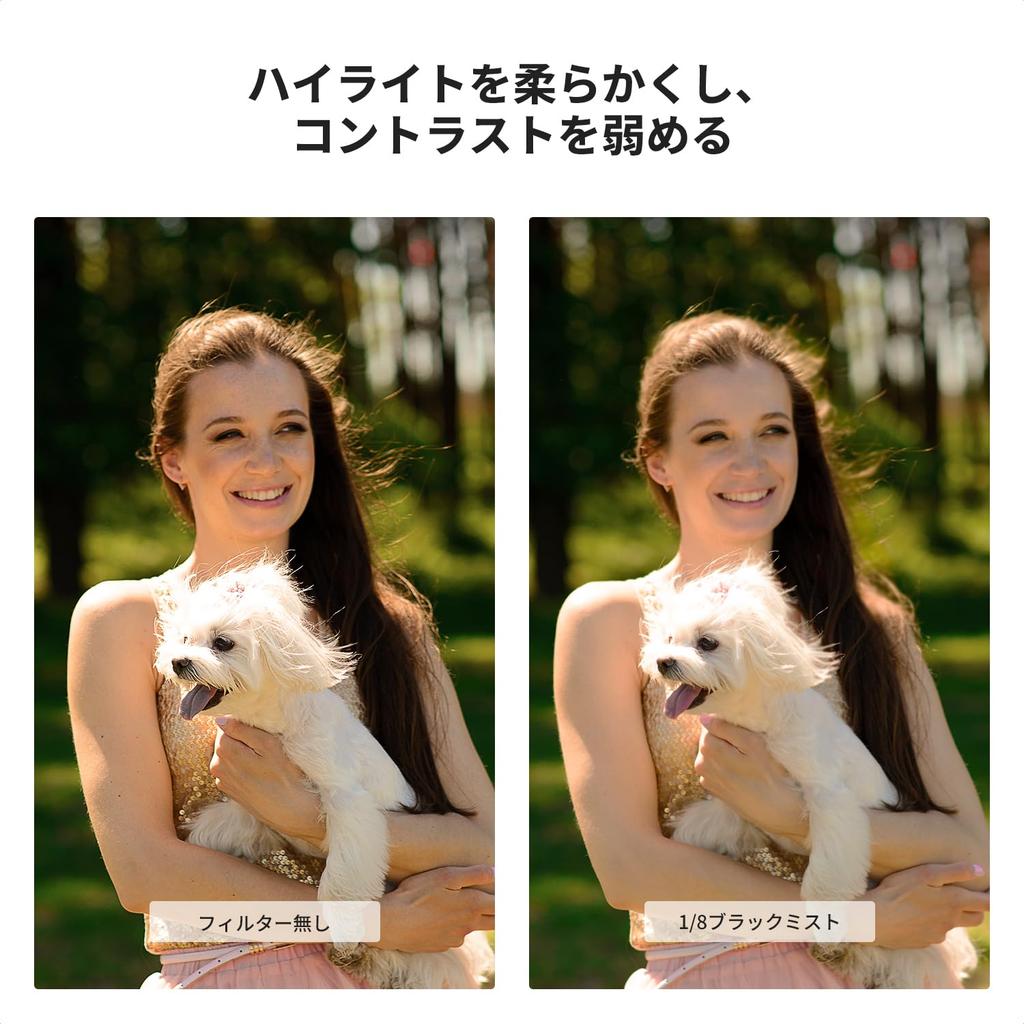 Фильтр черного тумана Concept 67 мм, мягкий эффект, регулировка контрастности, мягкий контурный фильтр, многослойное нанопокрытие, авиационный алюминиевый материал, тонкая рамка 3