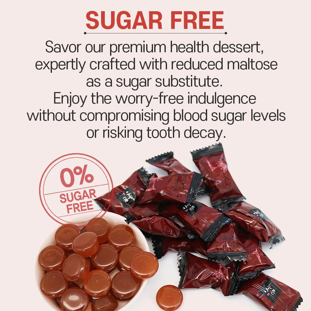 Конфеты из корейского черного женьшеня БЕЗ САХАРА