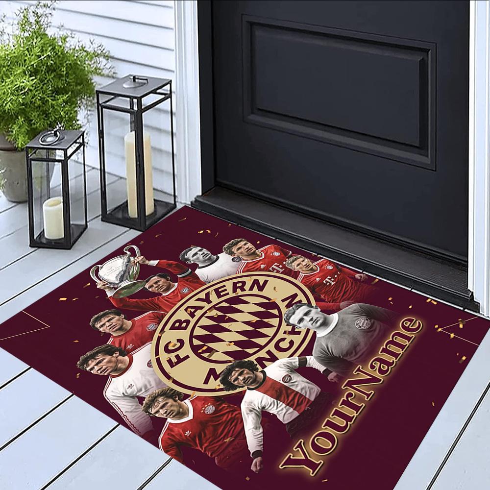 Fc Bayern München (14) Customize your name rug, office chair cushion, home bedroom living room gift.
