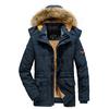 Men 'S Winter Plus Velvet Padded Jacket Men 'S Mid -Length Padded Jacket