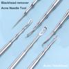 Skin Care Tool Blackhead Remover Pimples  Removal Tool Acne Blemish Needle Pore Cleaner Needles
