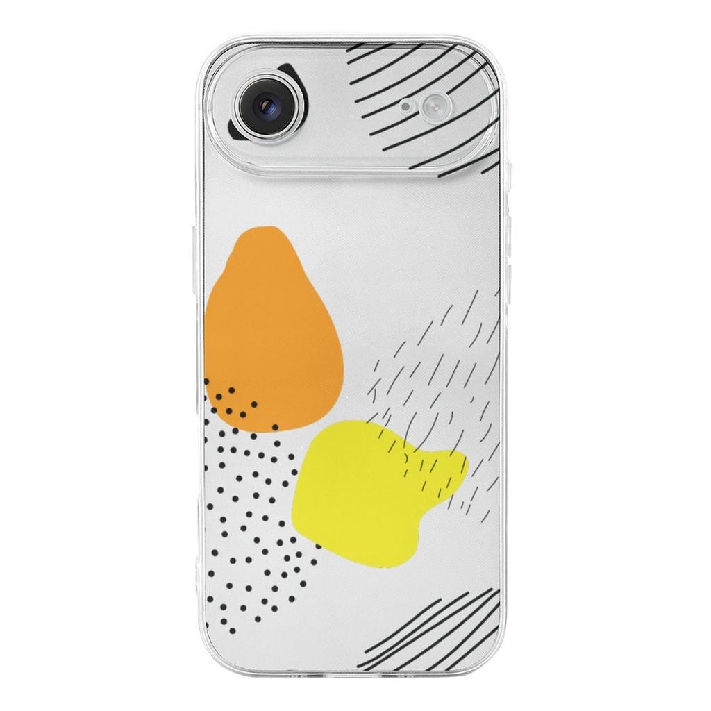 1 Pack For Iphone 17/17Air/17Pro/17ProMax TPU Shockproof Case With Soft Sides, Scratch-Resistant Back, and Slim Fit Design