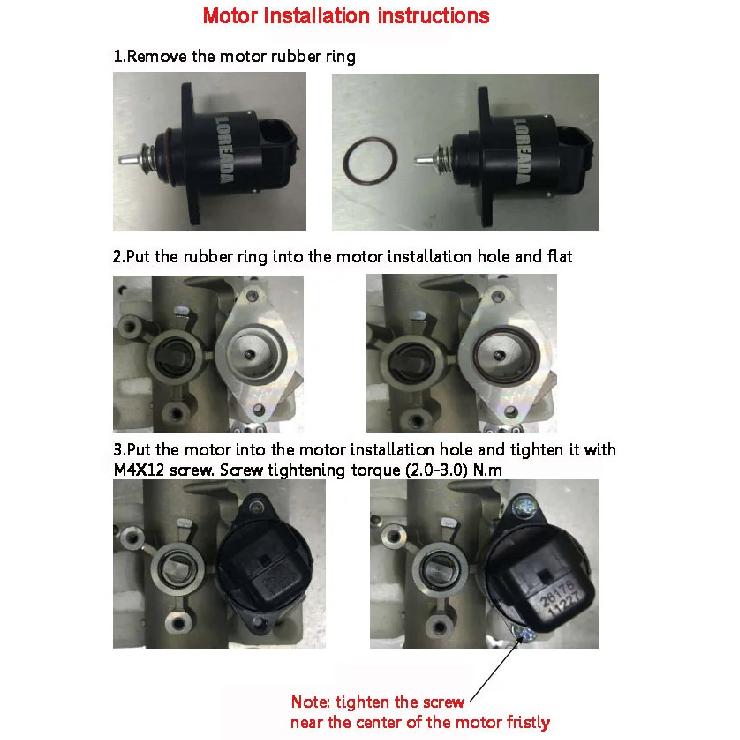 IAC Idle Air Control Valve For Citroen BX Evasion Jumper Xantia ZX Peugeot 205 306 309 405 406 806 Boxer FIAT ULYSSE 1920.N1