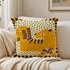 Ancient Egypt Abstract Colorful Pillow Case Double-Sided Plush Sofa Cushion Covers Organic Breathable Invisible Zipper