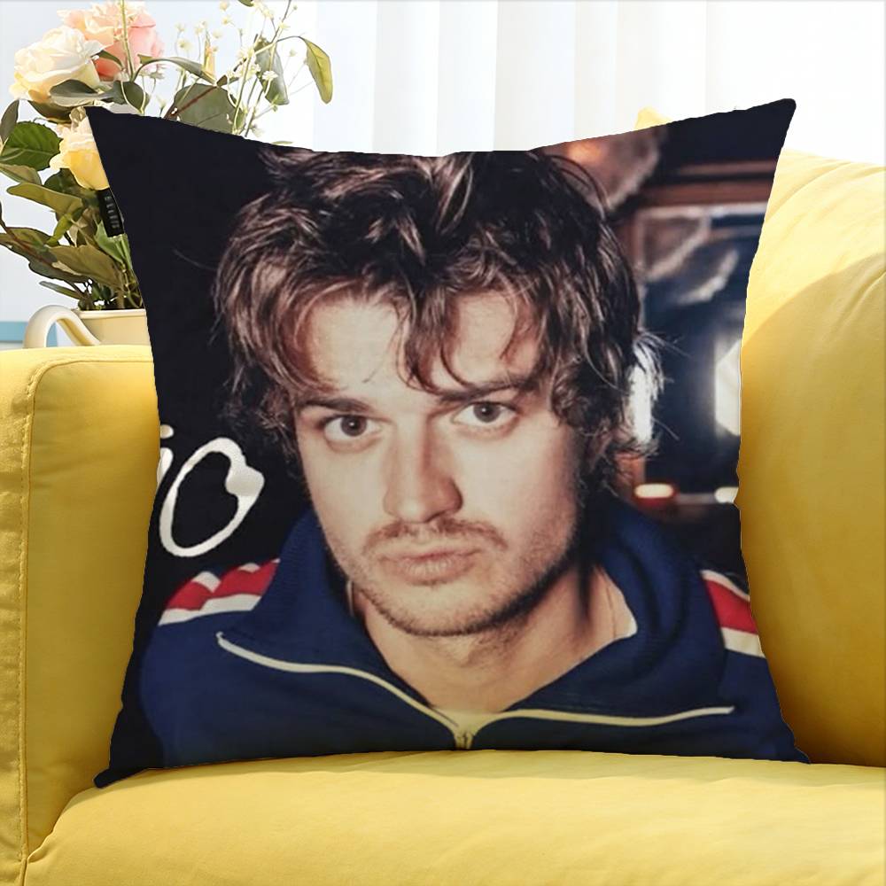 Actor Joe cool Keery Various Sizes Square Pillow Case For Car Home Bedchamber Decor