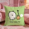 NNagano Bears Cute Bear Cushion Cover Premium Comfort Reversible Pillow Cove Two In One Design For Any Room  Car Interior