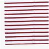 Saint James Modern Stripe Унисекс футболка с длинным рукавом 9858 Neige Terracotta