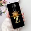 Модный Чехол с Короной и Первой Буквой для Xiaomi Redmi Note 8 Pro Note8 8T Мягкий Силиконовый TPU Чехол для Телефона Redmi Note 8 8Pro