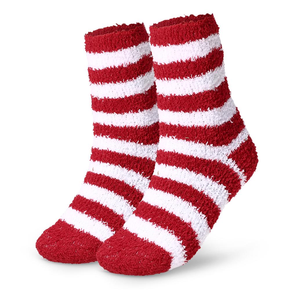 Теплые Взрослые Носки Узорные Рождественские Праздничные Носки Впитывающие Уютные Зимние
