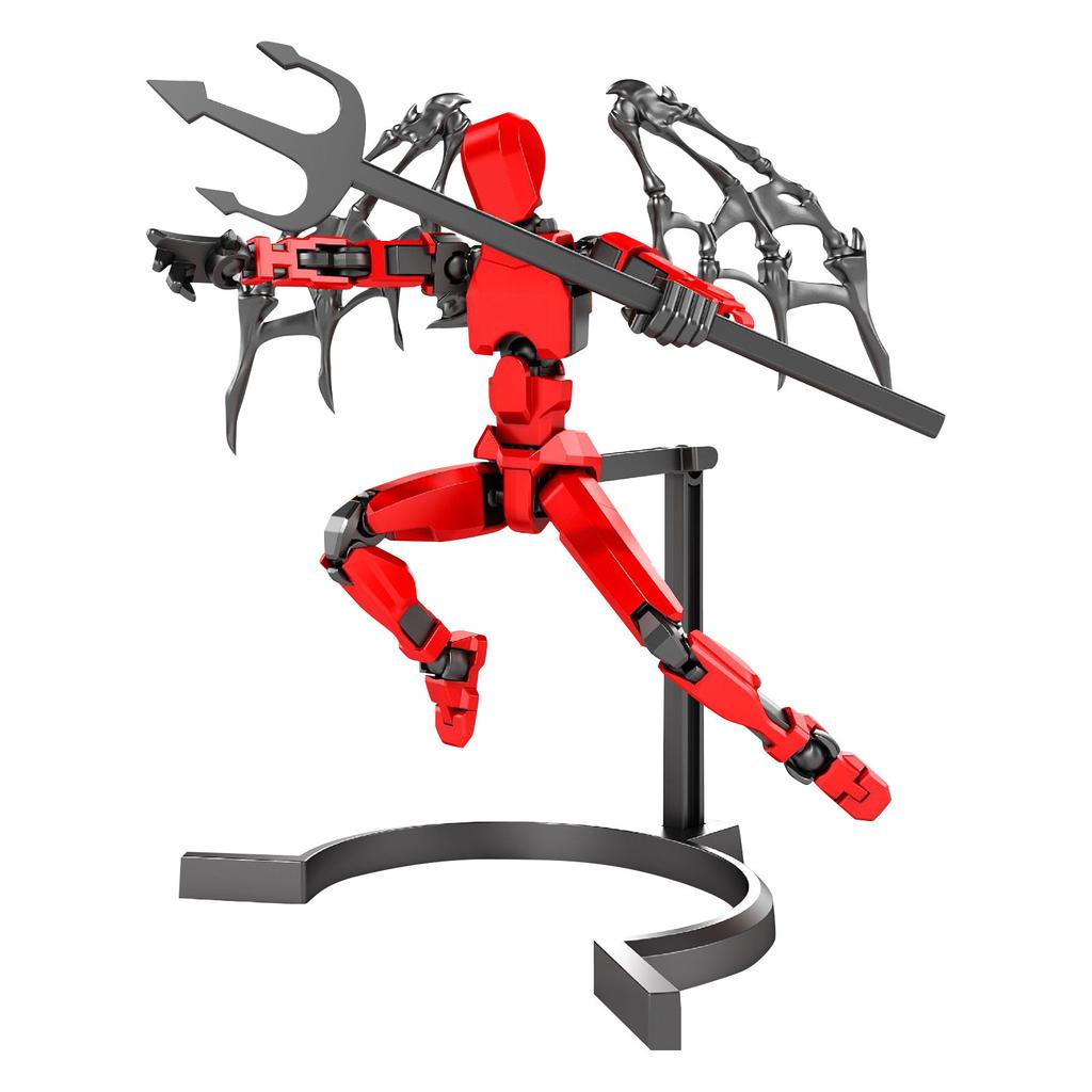 Мобильный набор кукол, 3D-робот-титан, подвижная кукла, подходит для коллекционеров, украшение для рабочего стола