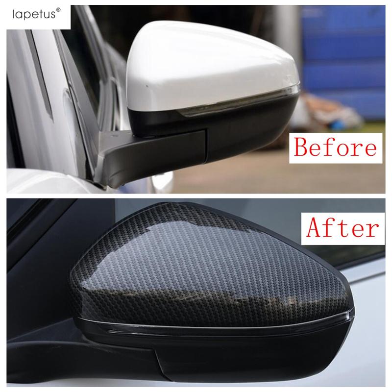 Car Rearview Mirror Cap Protection Cover Trim Accessories For Peugeot 3008 5008 GT 2017 - / Citroen C5 Aircross 2018 - 2024