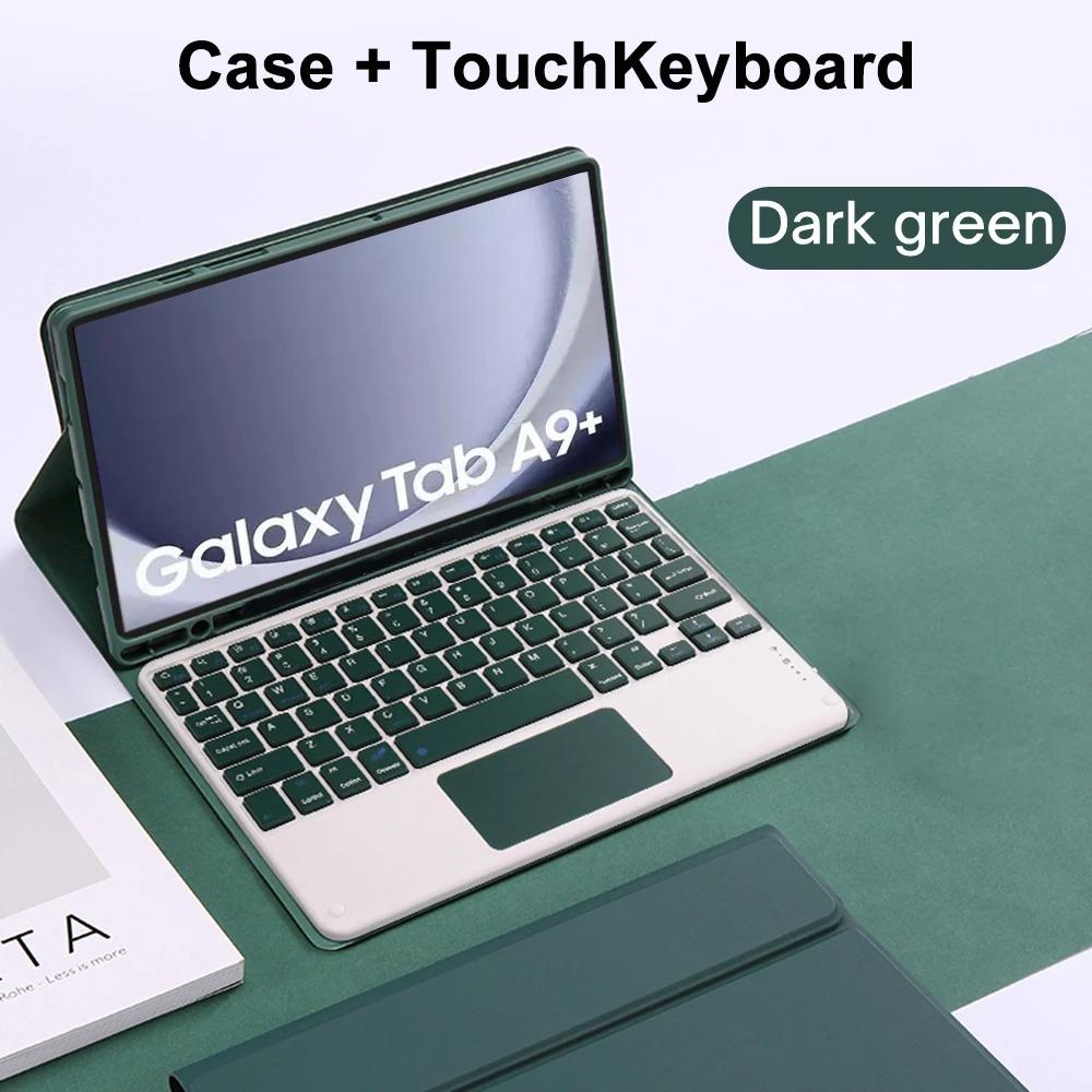 Чехол-клавиатура для планшета Samsung Galaxy Tab A9 Plus, кожаный чехол для Samsung Tab A9+ SM-X210 X216 X218, чехол-клавиатура Magic Bluetooth