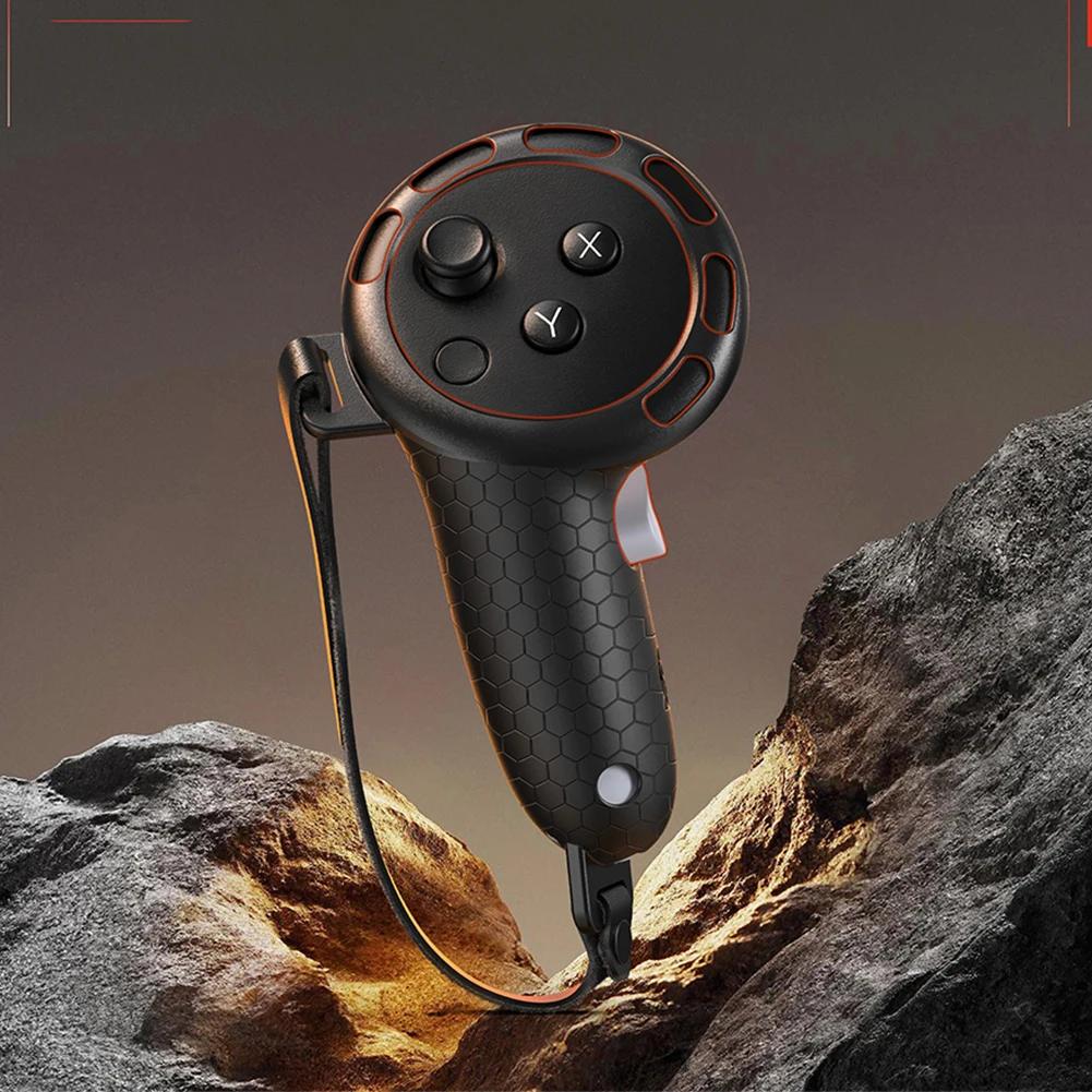 Силиконовые накладки-удлинители для контроллеров, противоскользящие накладки, защита для контроллеров для Meta Quest 3S/Quest 3, VR-аксессуары