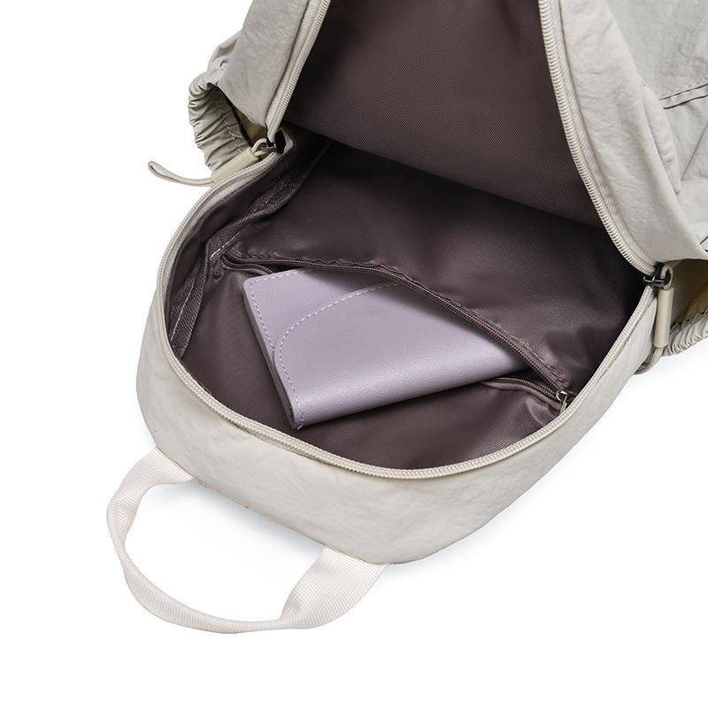 Женская сумка Многофункциональная Спортивная Большая Вместимость Однотонная Нагрудная Сумка Дорожный Рюкзак