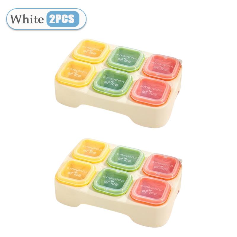 1-4 шт. Мини-форма для льда, квадратная форма для хоккея с шайбой, форма для желе, пудинга, йогурта, форма для кубиков льда, многоразовый гаджет для заморозки для напитков с виски