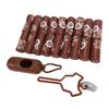 18 Rolls Dog Waste Bags Thick Waterproofing Leak Proof Scented Dog Waste Bags with Dispenser and Clip