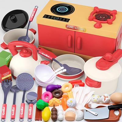 Симуляция Имитация Игровой Дом Кухня Игрушка Девочка Готовка Набор Посуды Девочка Симуляция Готовки Набор Посуды Подарки Игрушки Для Девочек