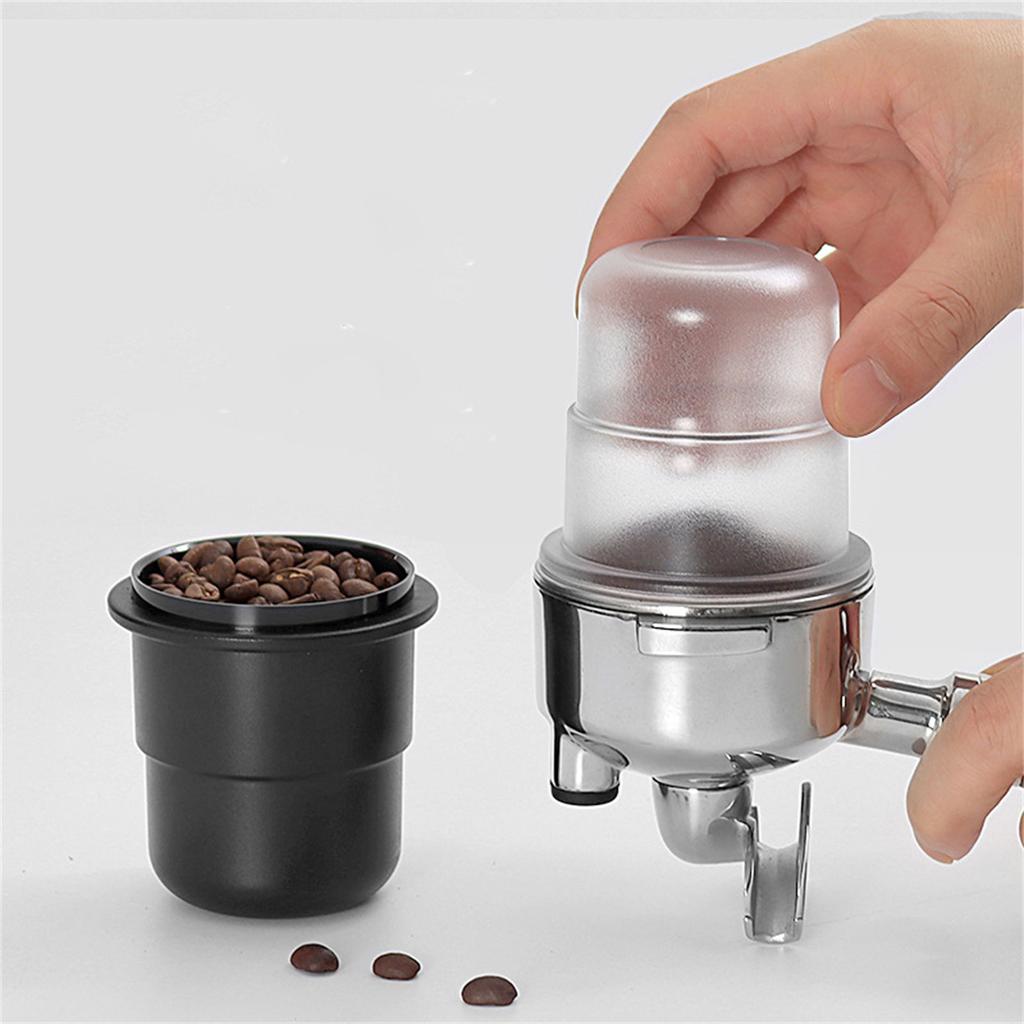Coffee Dosing Cup Espresso Feeder Part PC Material Espresso Machine Dosing Cup Coffee Tool Gift for Coffee Enthusiasts