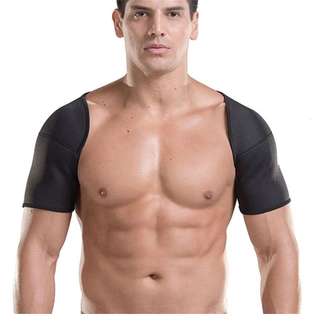 Теплые обертывания Поддержка плеча и спины Компрессионные мужские наплечники Спортивный бандаж для плеч Спортивный уход