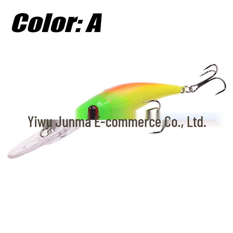 Набор воблеров Bionic Minnow для глубоководной рыбалки - Плавающий твердый искусственный воблер для дальнего заброса