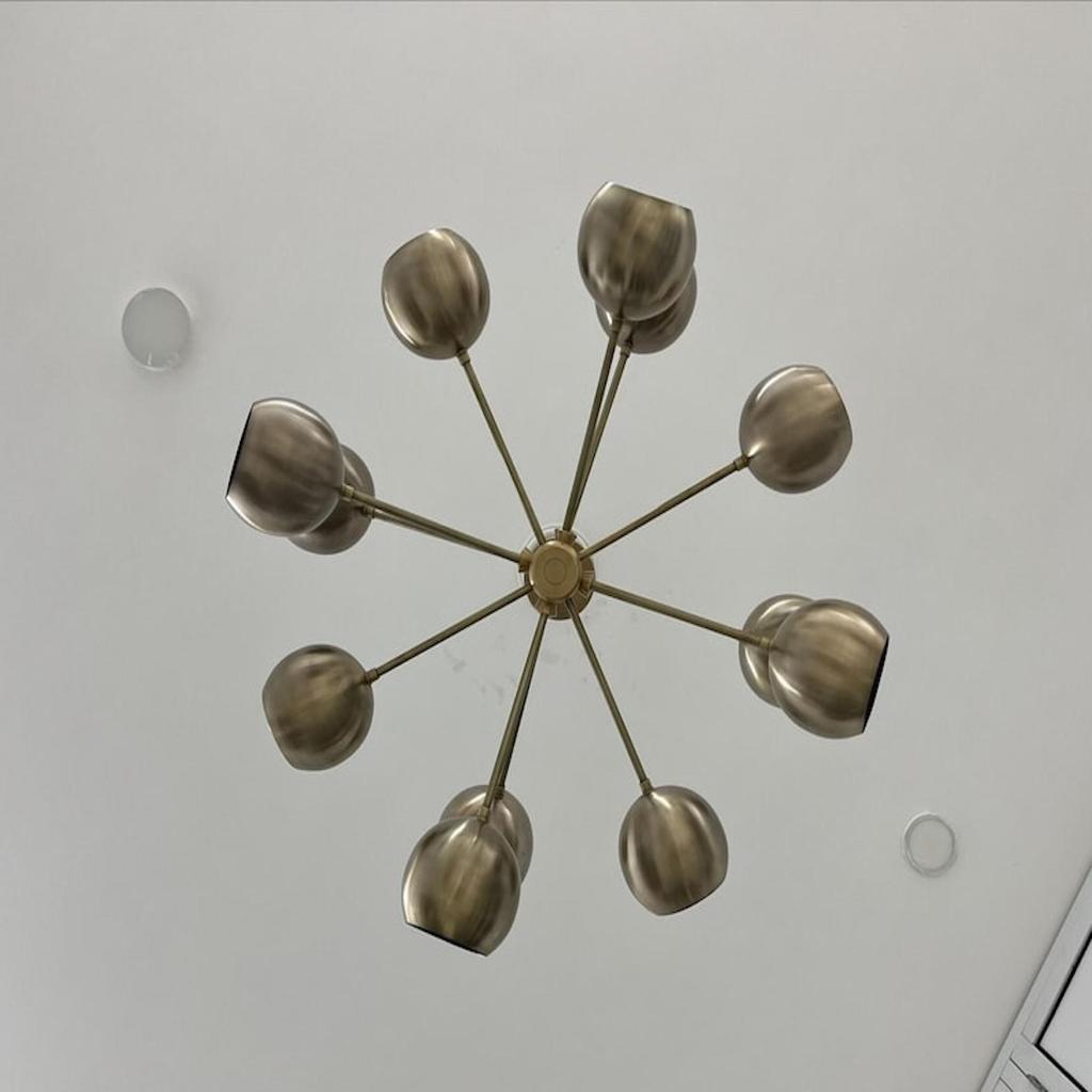 Люстра Mid Century 12 Arms Sputnik Chandelier Modern Light Fixture Stilnova Style Ceiling Light Fixture For Dinning Décor