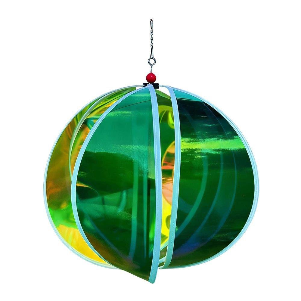 Luminous Film Hot Air Balloon Wind Spinner Bright Film Colorful Design Luminous Windmill Dazzling Wind Transparent Material