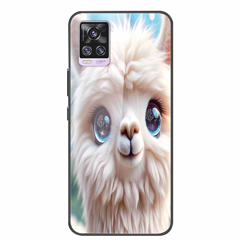 6.44" Tempered Glass Case For Vivo V20 Pro Case V 20 Pro Soft Bumper Hard Back Cover For Vivo V20 Pro 2020 Phone Case Coque Para