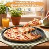 Hot Selling-Round 32Cm Perforated Pizza Baking Pan Set Of 2 Non-Stick Carbon Steel Tray Oven Bakeware For Home Kitchen Baking,Ro 1