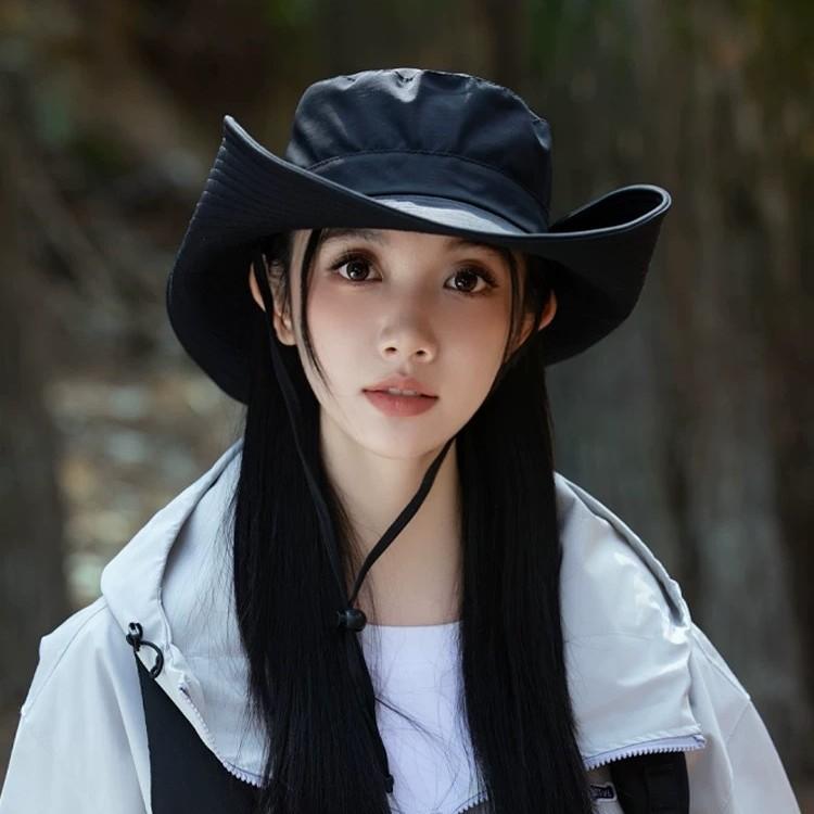 New big brim quick drying bucket hat men and women summer outdoor fishing hiking camping sun protection sun hat
