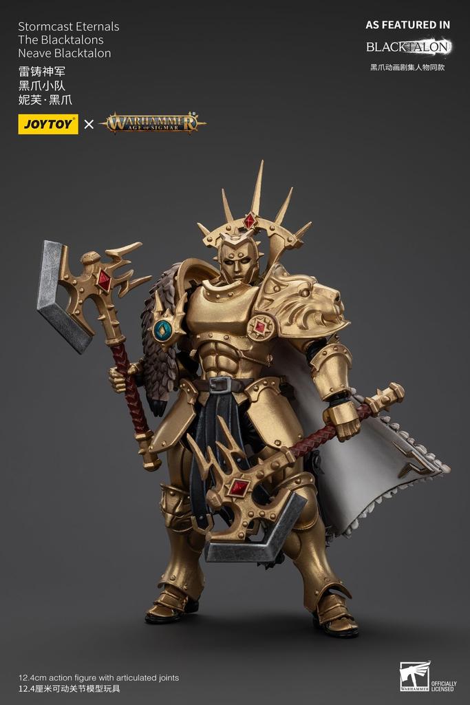 JOYTOY Warhammer Stormcast Eternals Черный коготь Неве Черный коготь Масштабная фигурка 1/18 (Собранный)