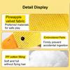 1pc Plush Duck Dog Chew Toy Suitable for Small Medium Large Dogs -Durable Teething Relief Chewable Duck for Play & Dental Health