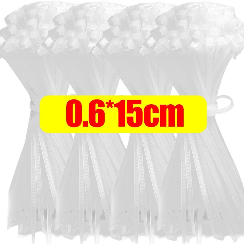 100/500 шт. многоразовых кабельных стяжек, самоблокирующиеся нейлоновые кабельные стяжки, разъемная крепежная петля, кабельный органайзер, ремни для проводов