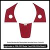 Suede Steering Wheel Cover & Button Stickers for Tesla Model Y/3