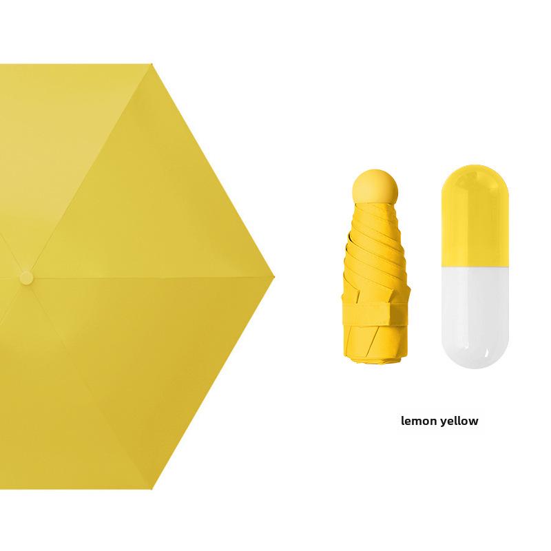 Компактный женский зонт с золотым тиснением: Защита от ультрафиолета, портативный складной, для солнца и дождя