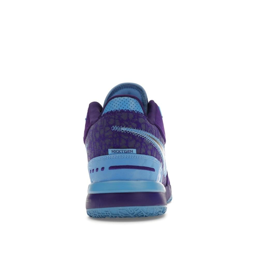 Nike Кроссовки унисекс LeBron NXXT Gen AMPD Summit Lake Hornets Purple Field-Purple Metallic-Silver FJ1566-500
