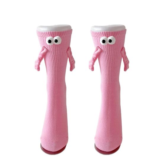 Магнитные носки, держащие руку, новинка, парные носки, забавные парные носки, подарки для мужчин