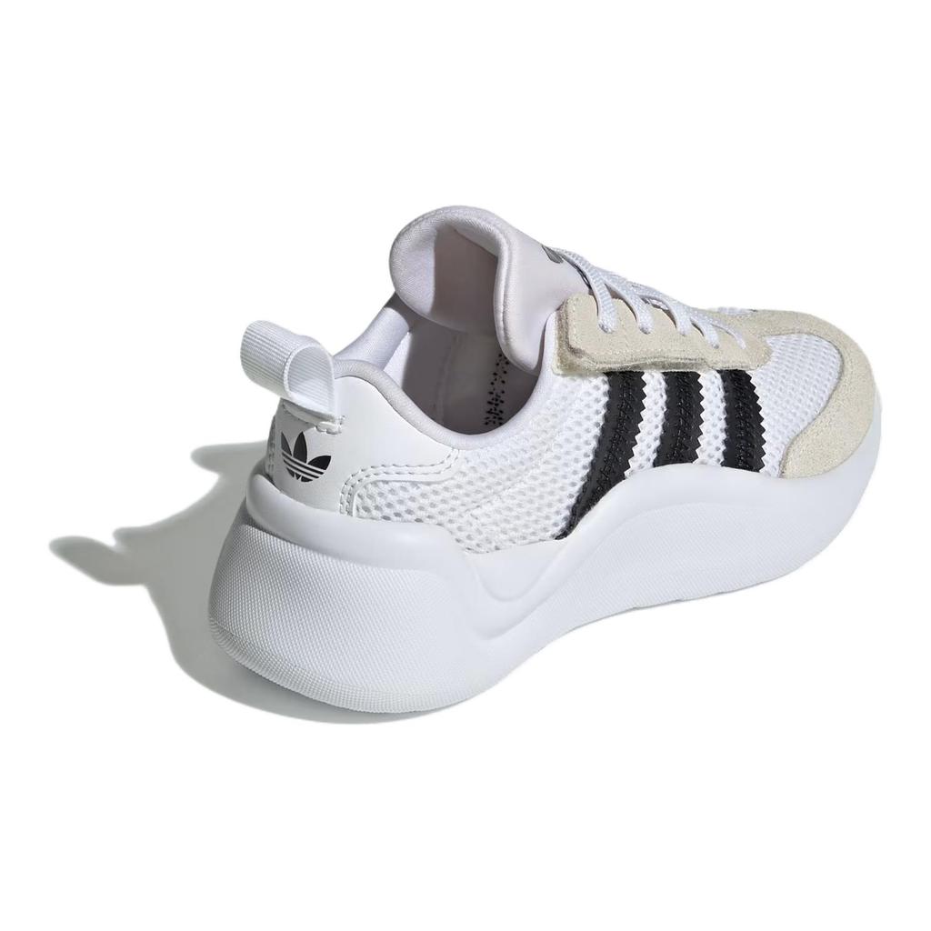 Adidas AdiFOM 70s Comfort Closure EL C White Black Kids Sneakers Cloud-White Core-Black Chalk-White IG4305