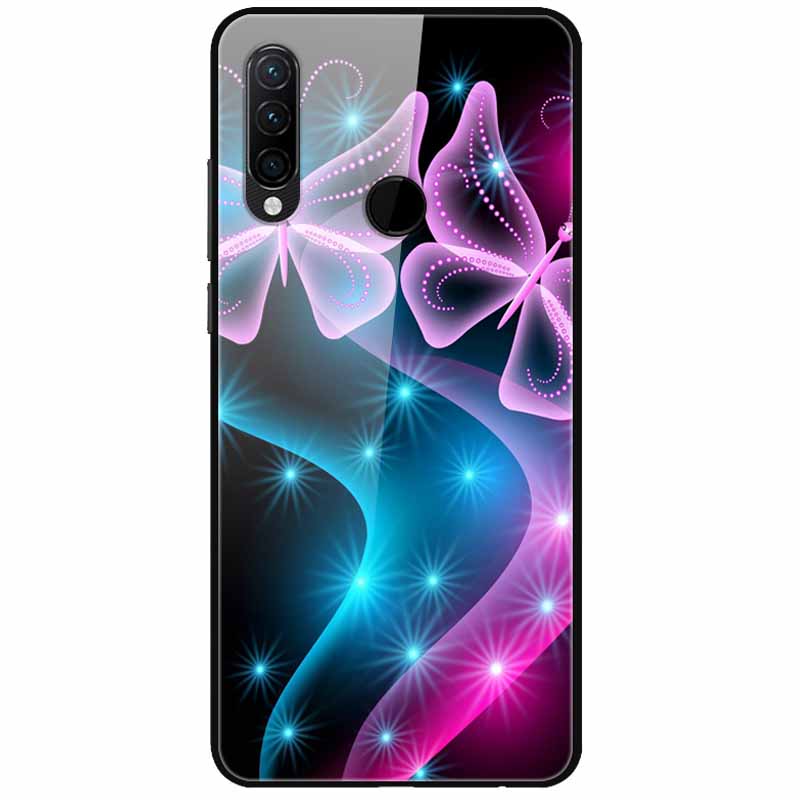 Для Huawei P30 Pro Lite Чехол Крутой Закаленное Стекло Роскошные Чехлы-Бамперы для Huawei P20 Lite P 20 P20Pro P30Pro P 30 Жесткая Задняя Панель