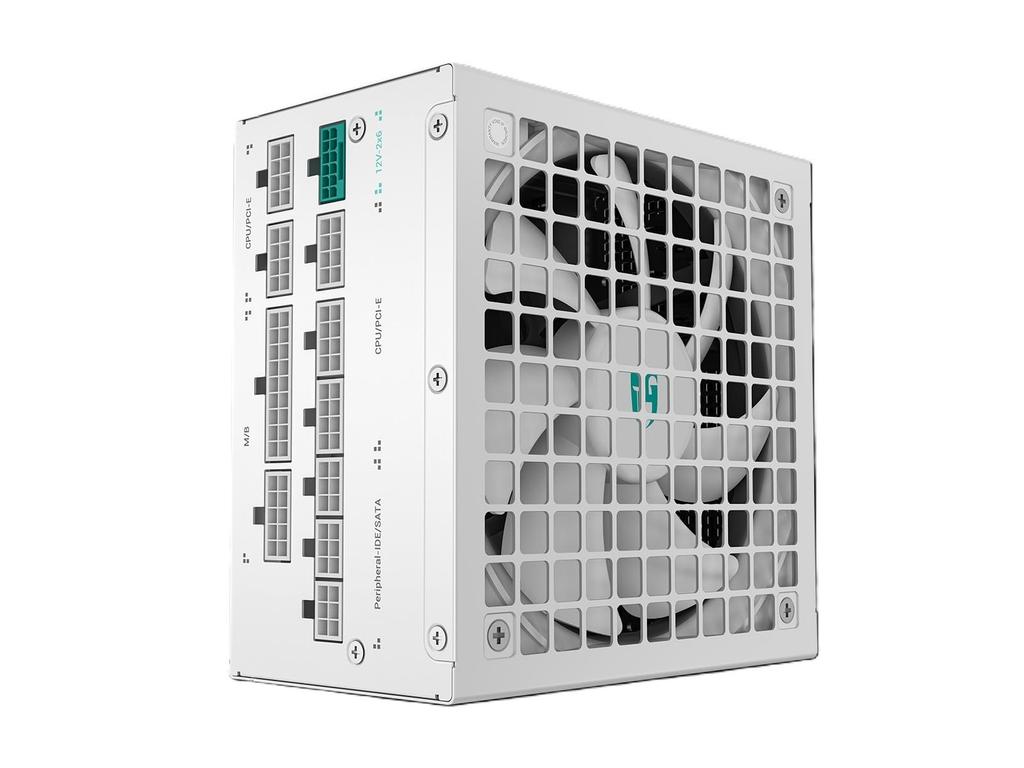 GamerStorm PN1000M WH PC Power Supply 80PLUS Gold ATX PCIe Fully PS1655 Unit, 1000W, Certified, 3.1, 5.1 Compatible, Modular, White,